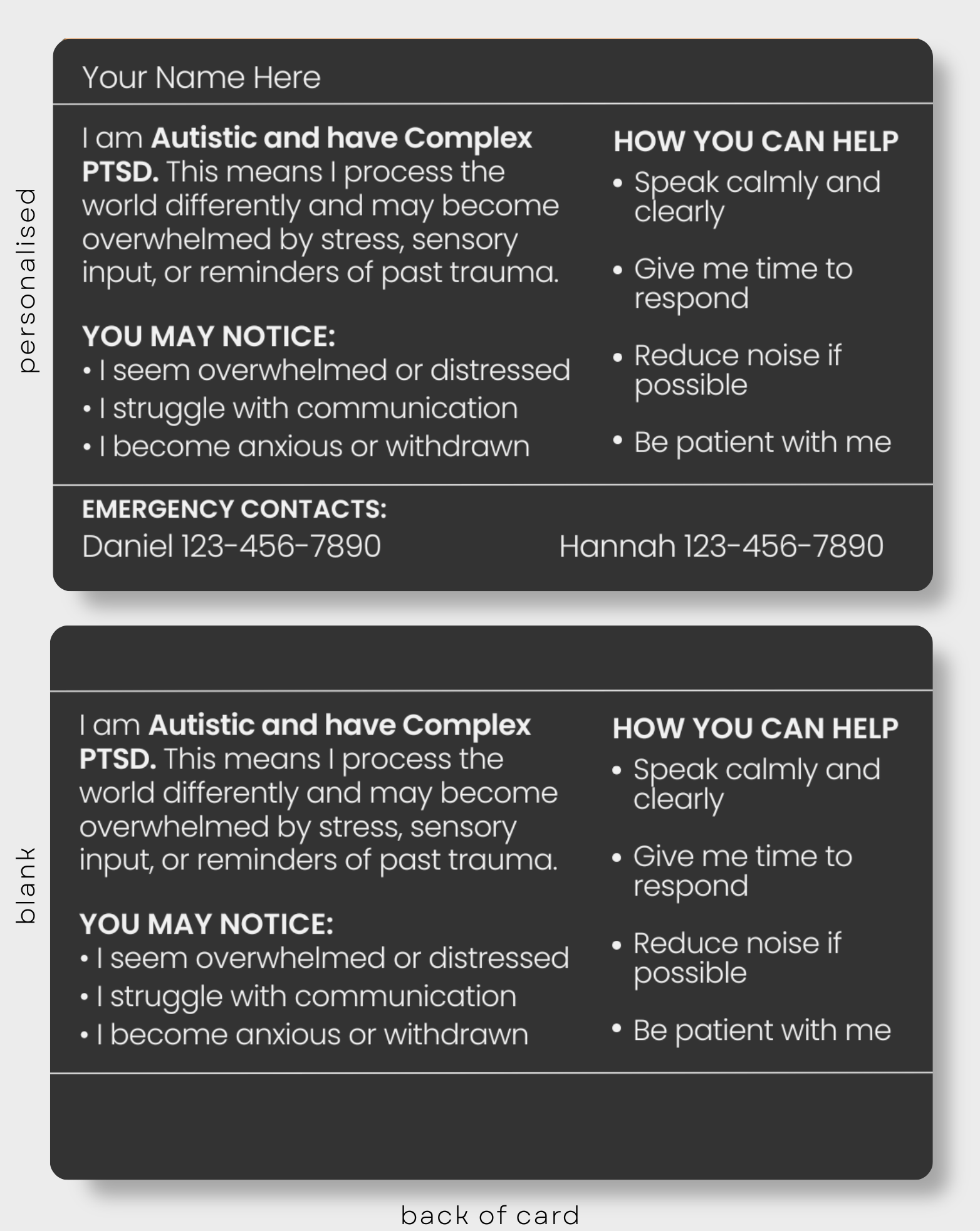 Autistic and C-PTSD