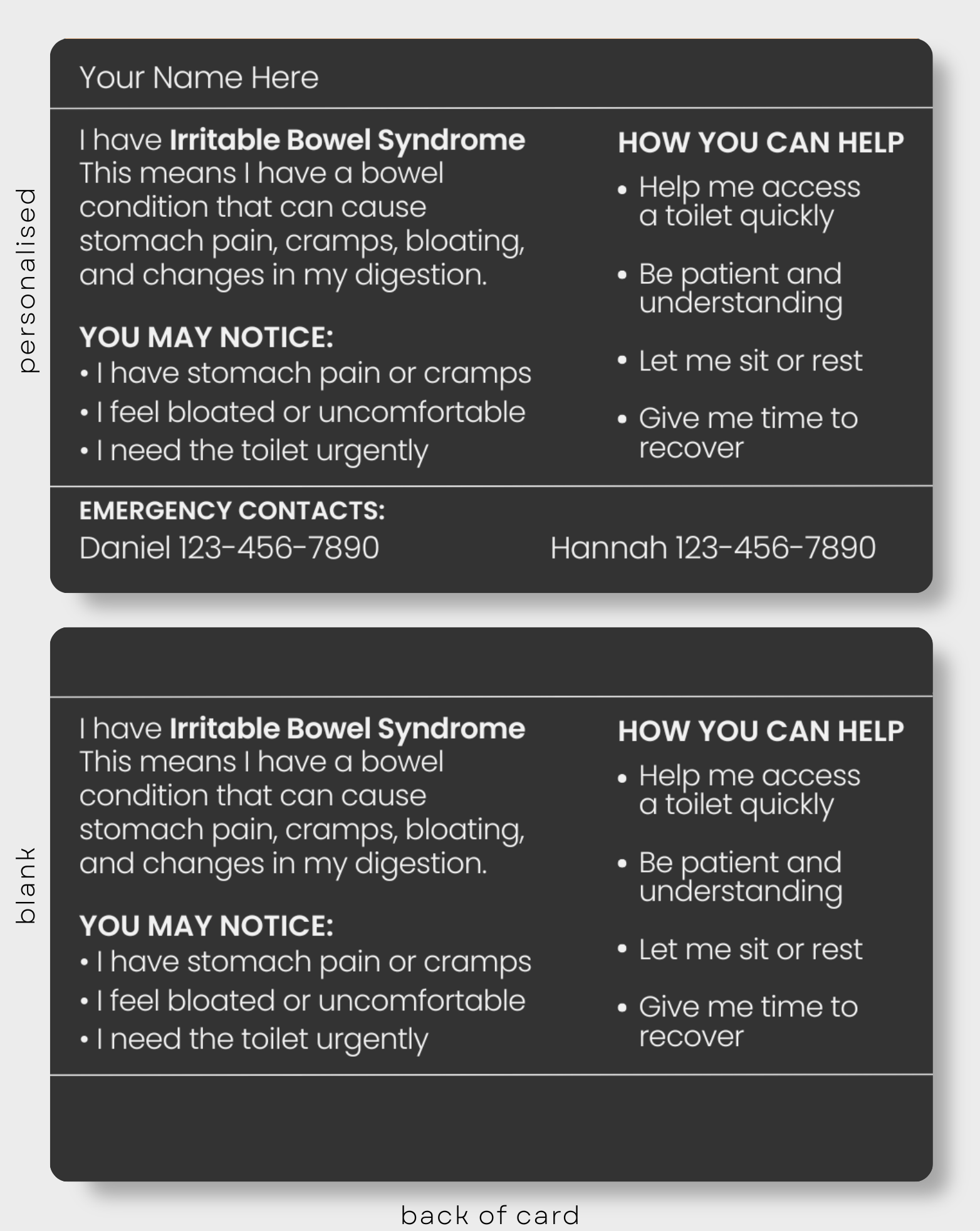 IBS (Irritable Bowel Syndrome)