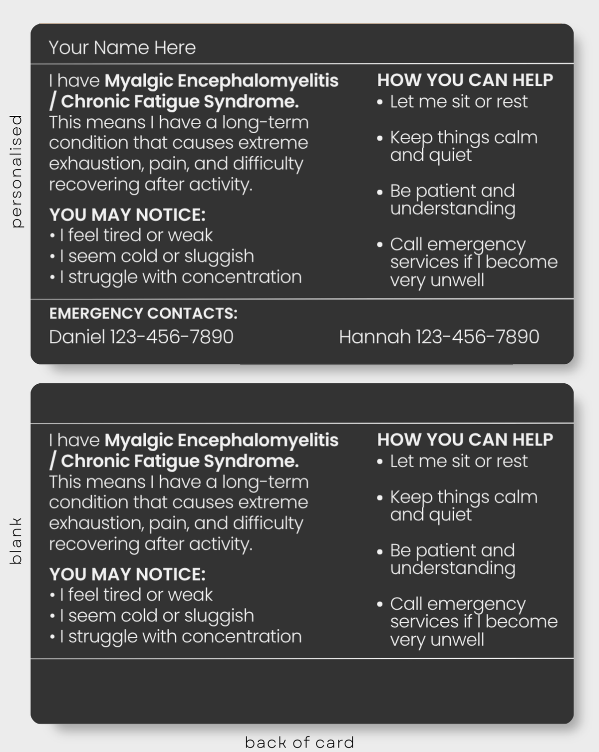 ME/CFS (Myalgic Encephalomyelitis)