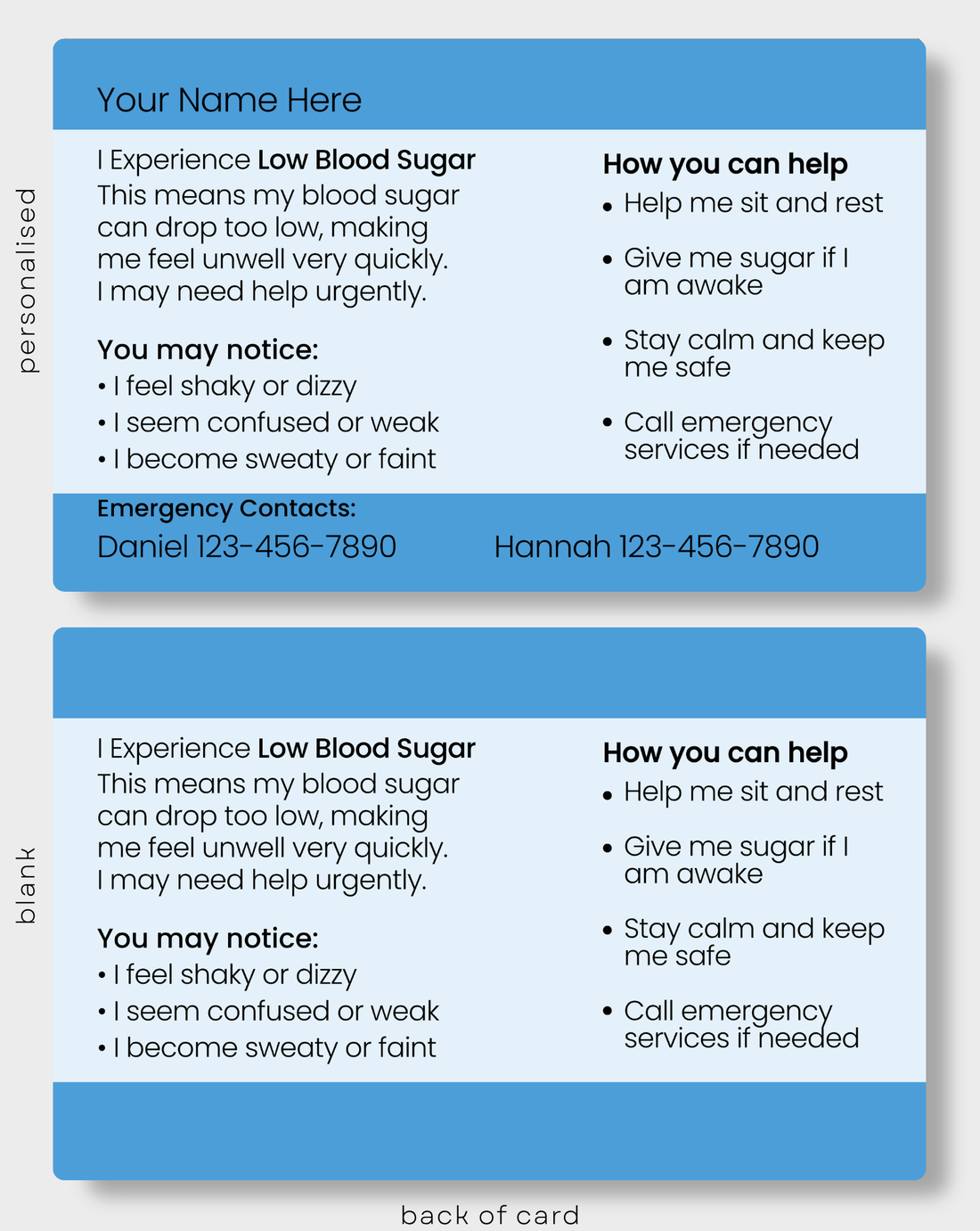 Low Blood Sugar