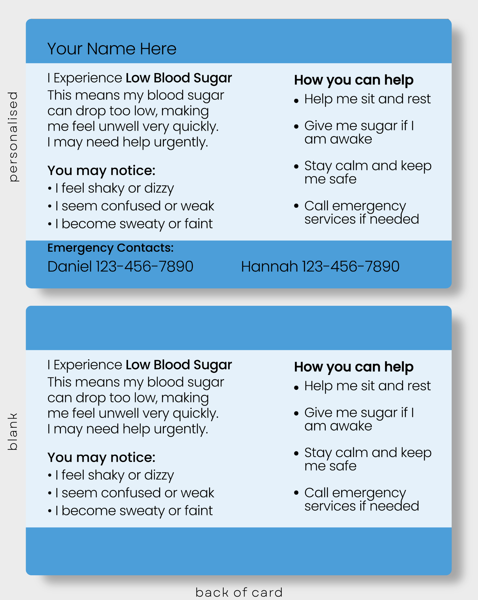 Low Blood Sugar