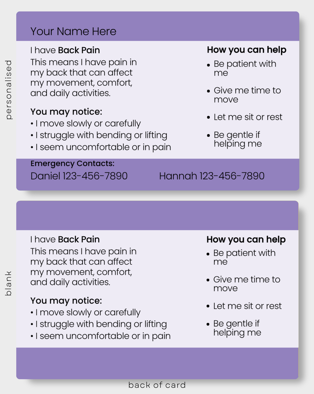 Back Pain
