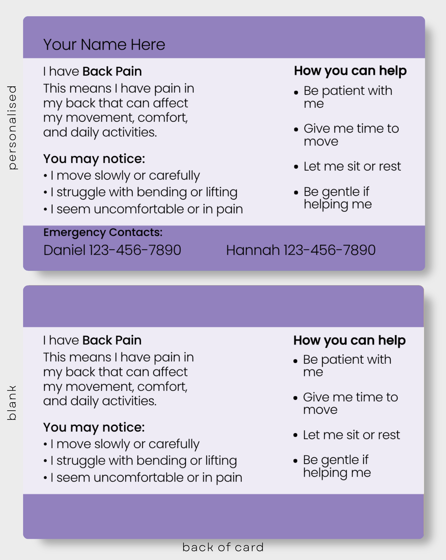 Back Pain