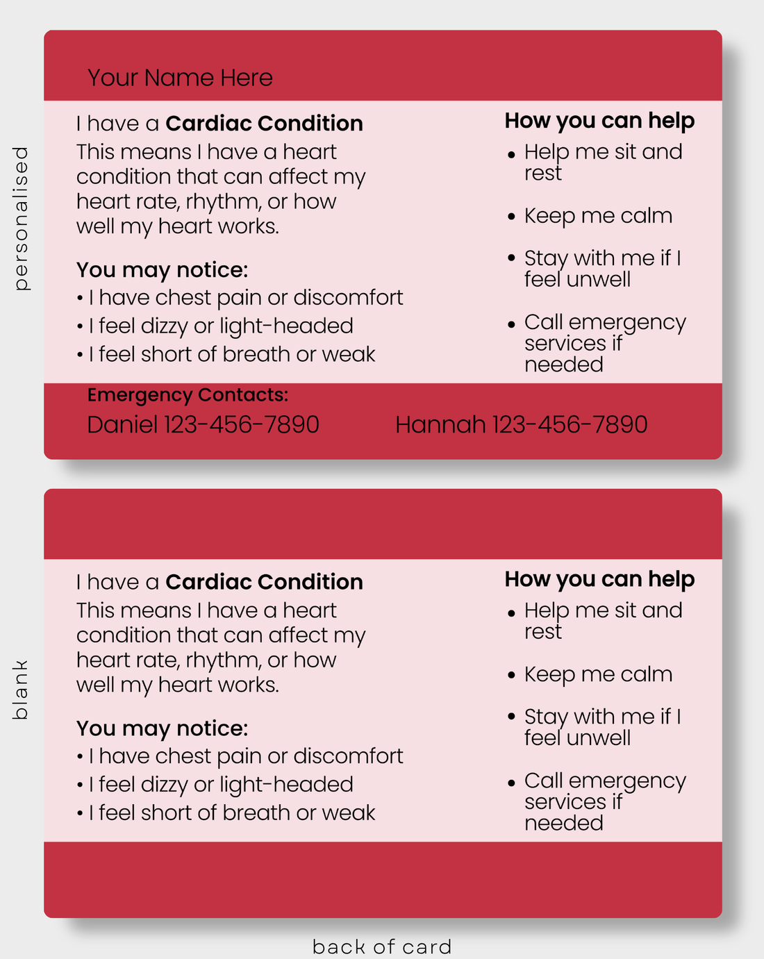 Cardiac Condition