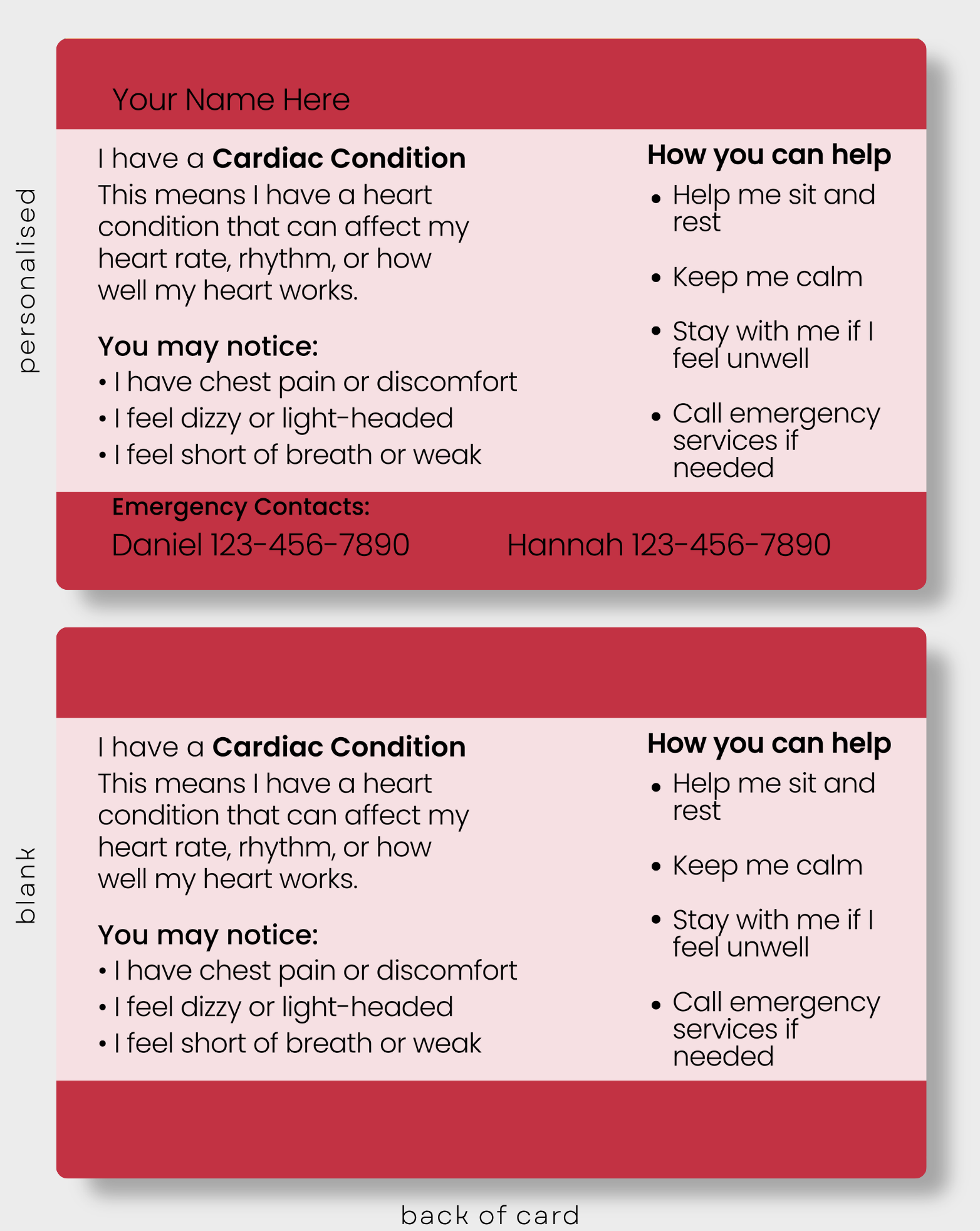 Cardiac Condition