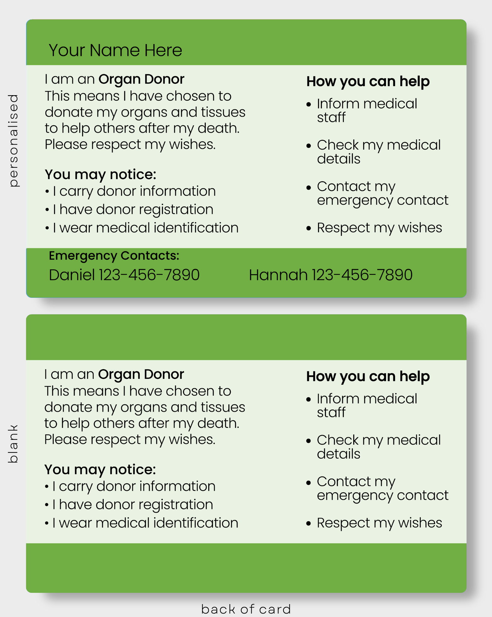 Organ Donor