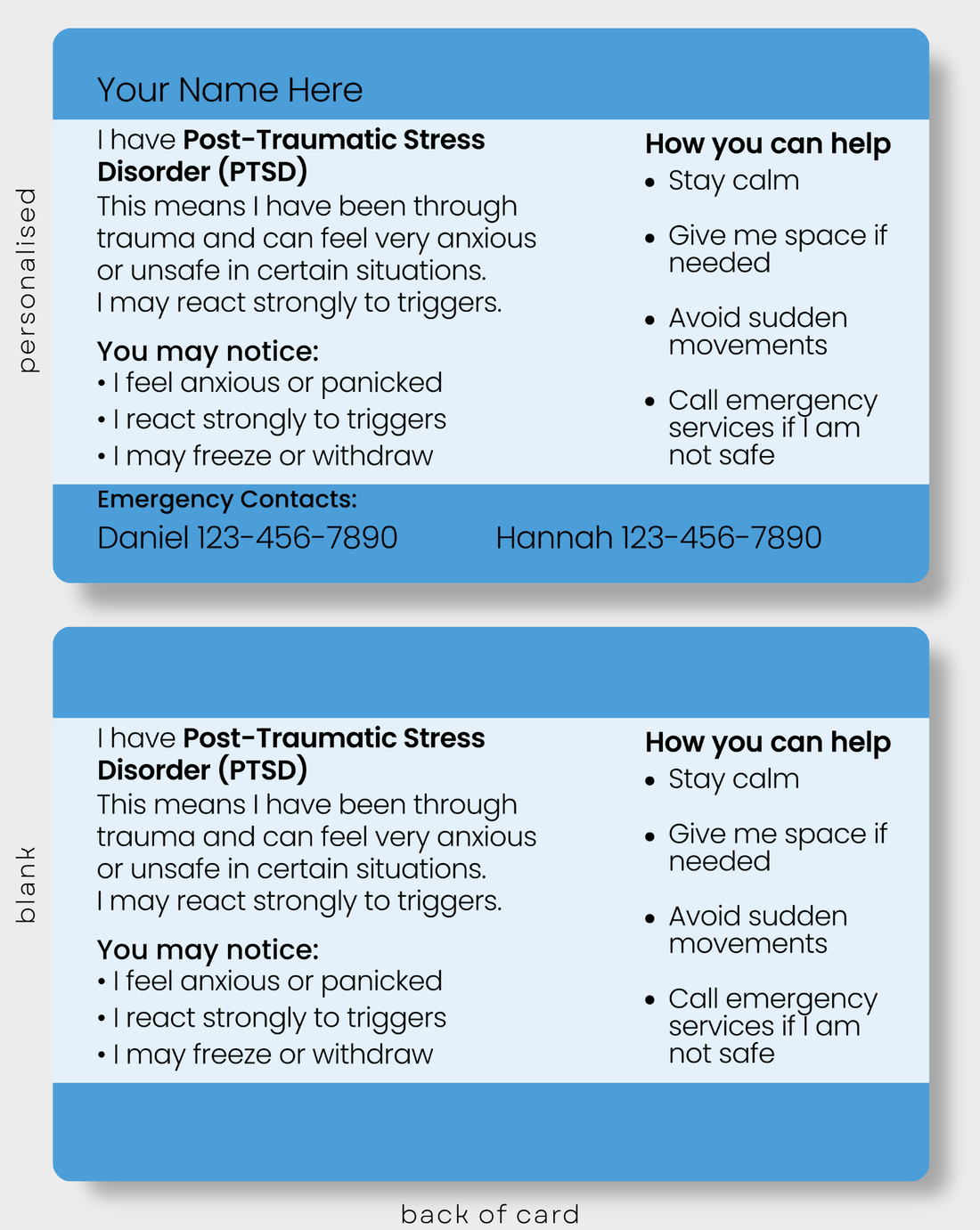 PTSD (Post-Traumatic Stress Disorder)