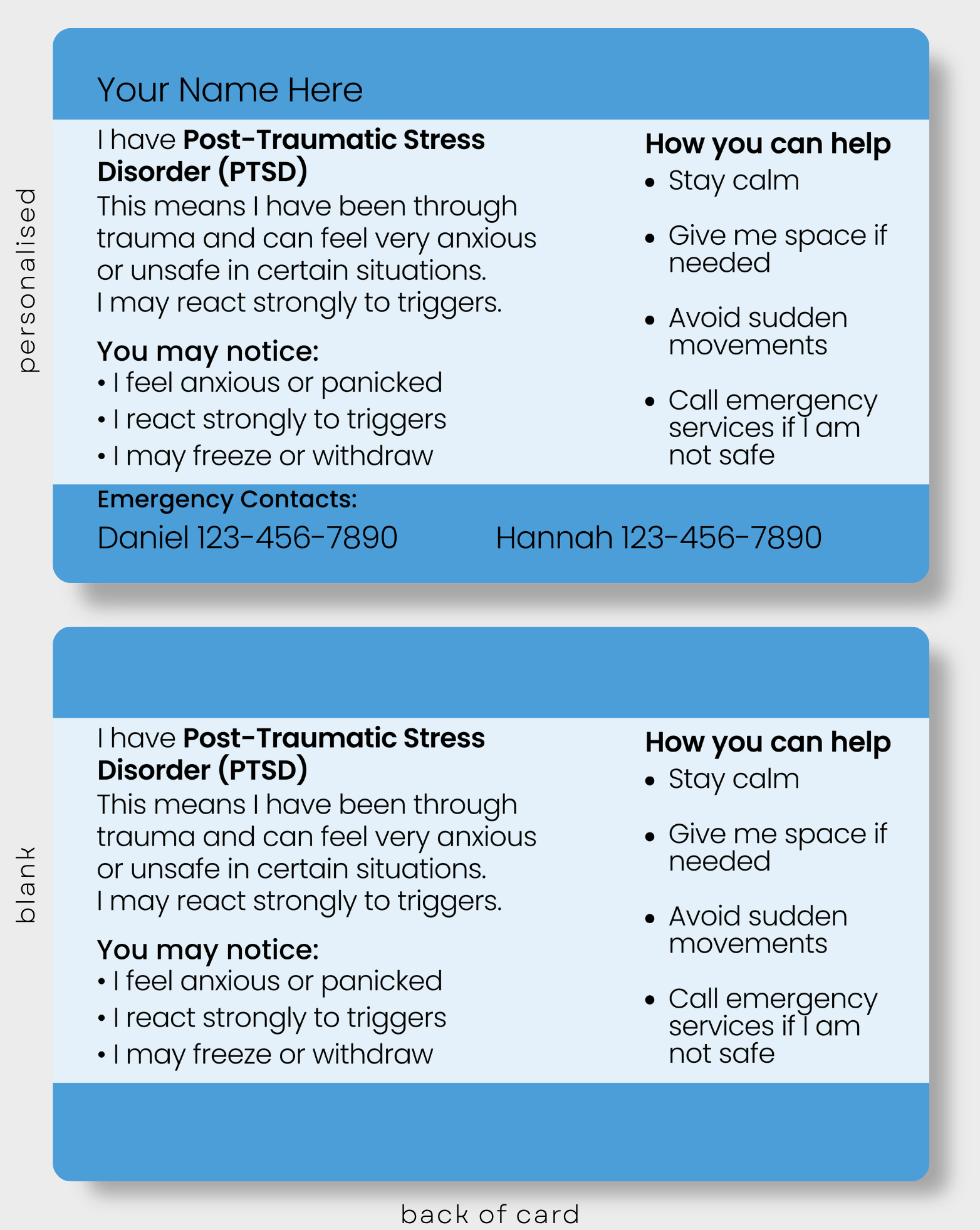 PTSD (Post-Traumatic Stress Disorder)