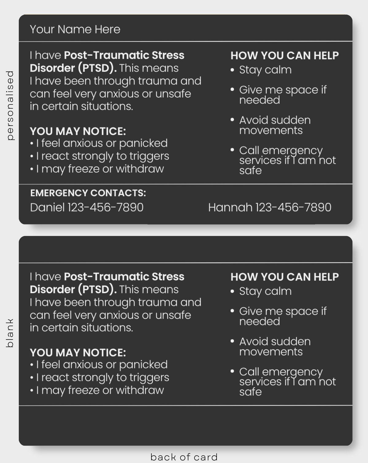PTSD (Post-Traumatic Stress Disorder)