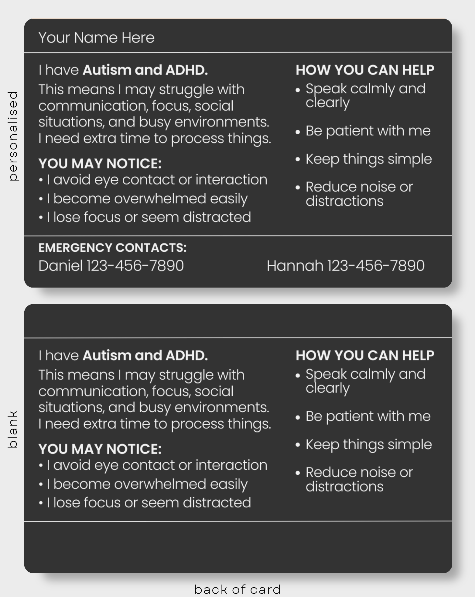 Autism and ADHD