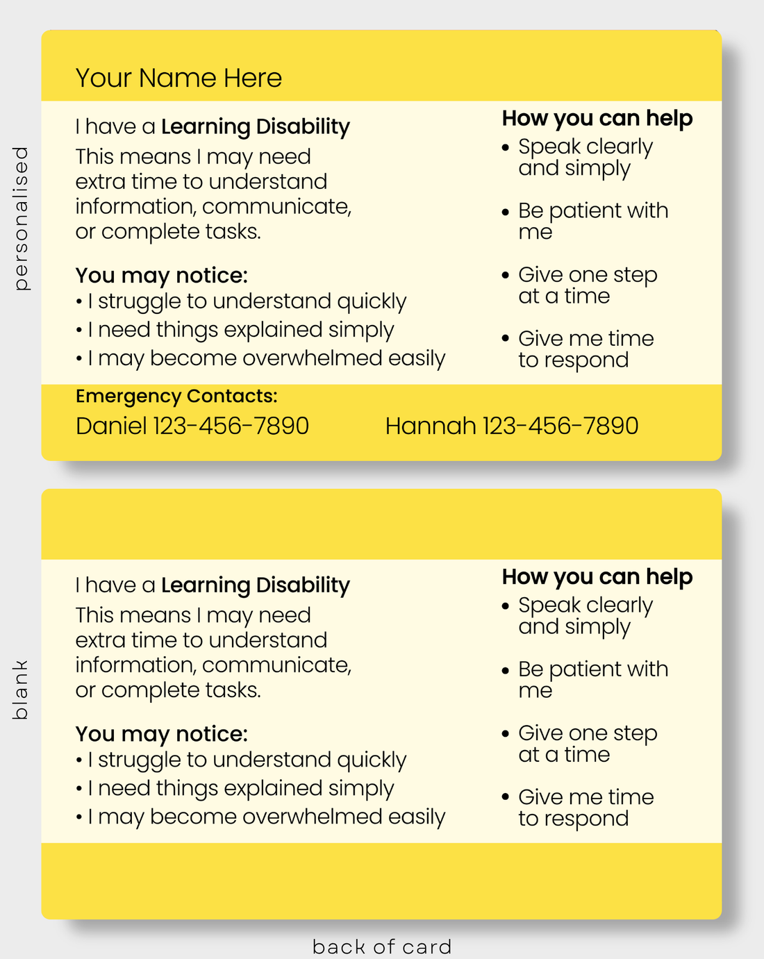Learning Disability