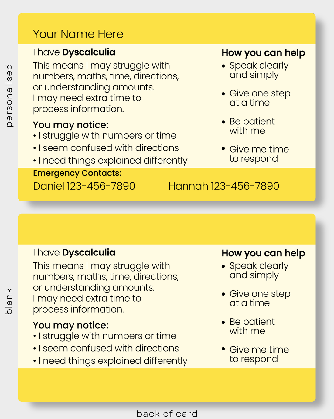 Dyscalculia