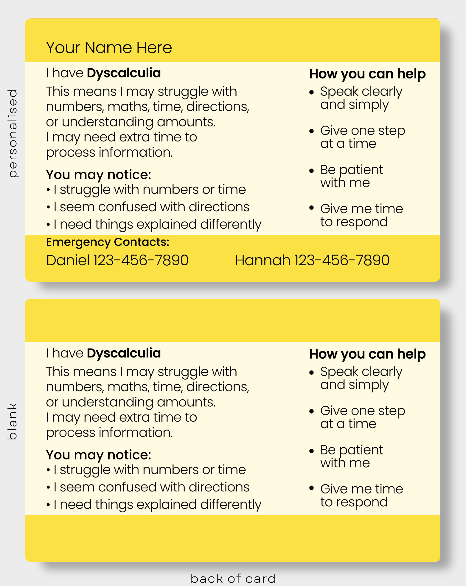Dyscalculia