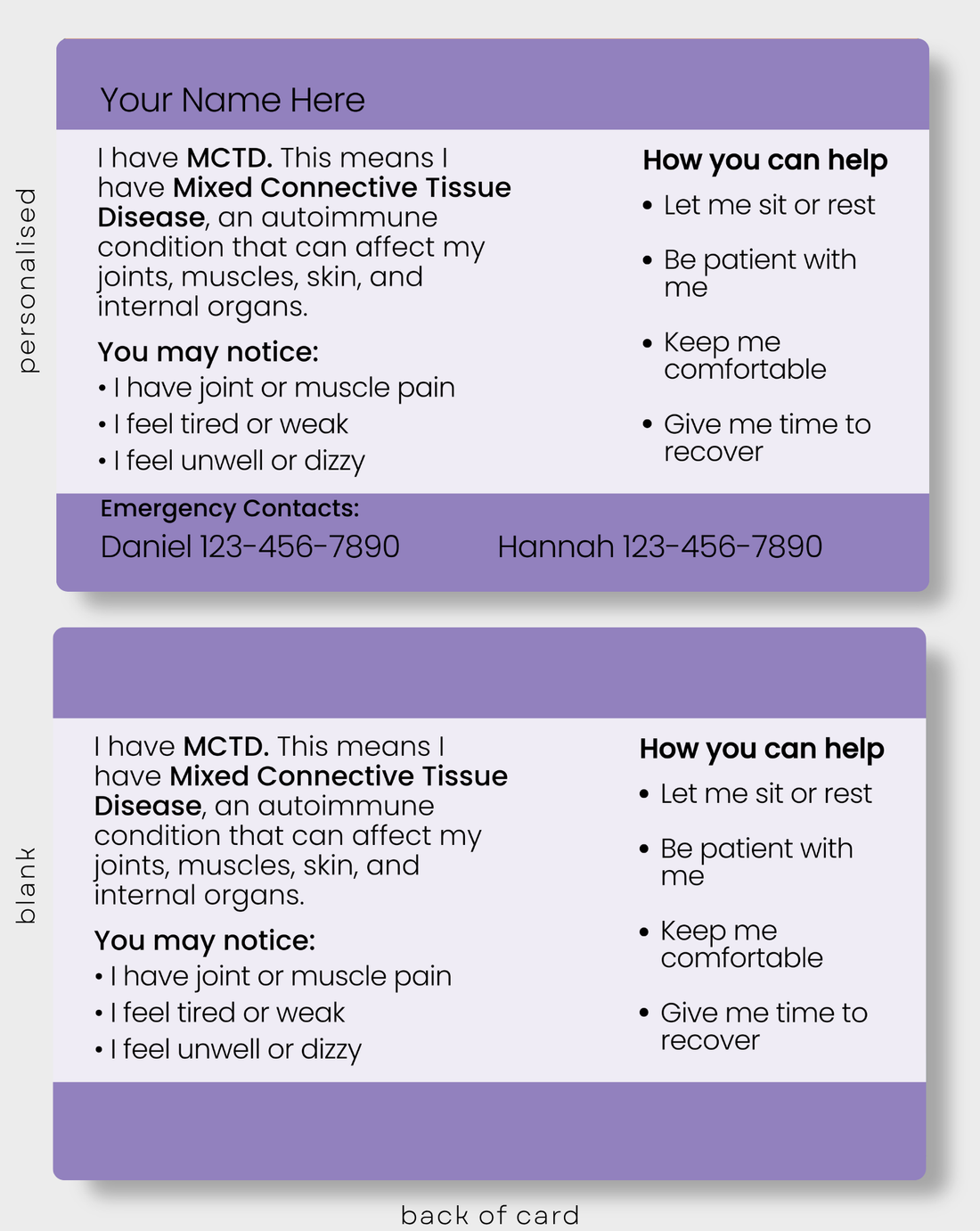 MCTD (Mixed Connective Tissue Disease)