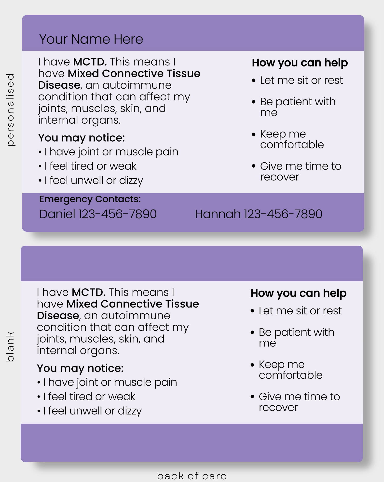 MCTD (Mixed Connective Tissue Disease)