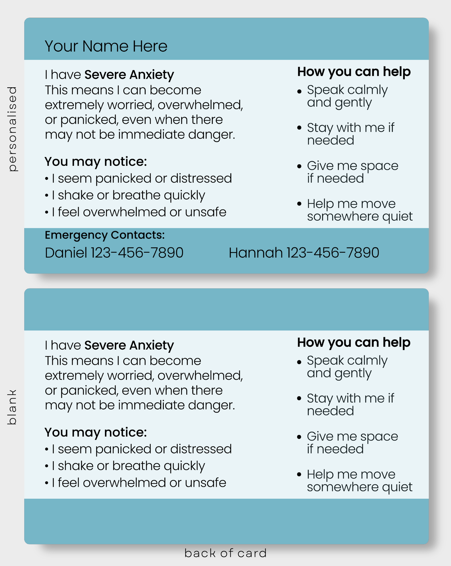 Anxiety - Severe Anxiety