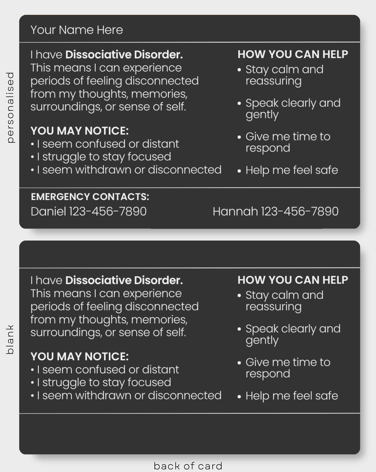Dissociative Disorder