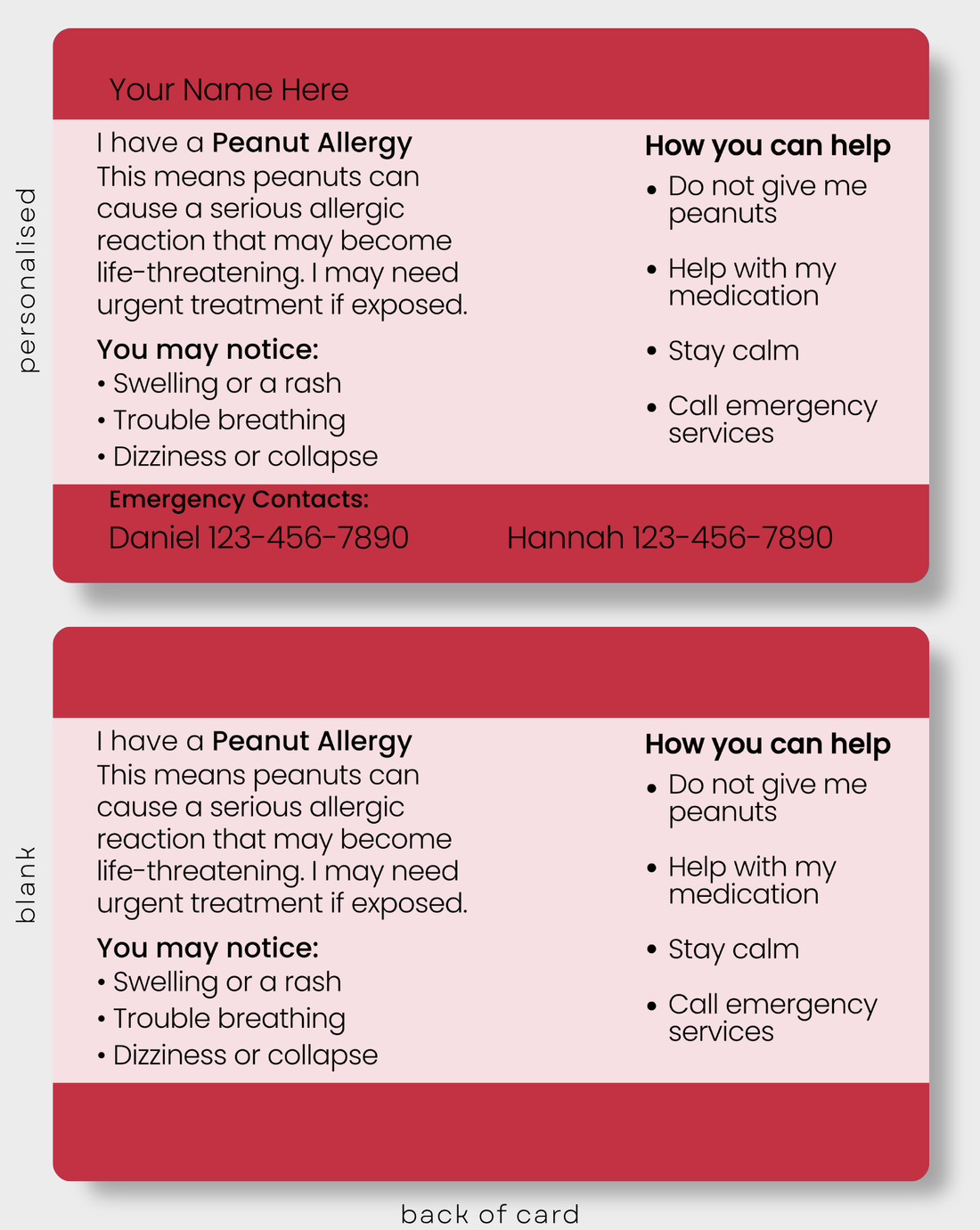Peanut Allergy