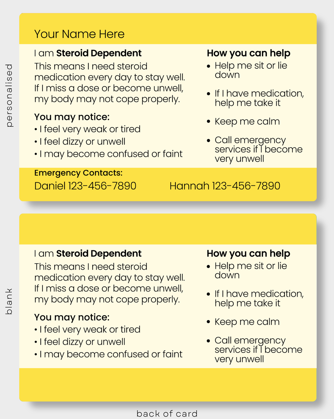 Steroid Dependent