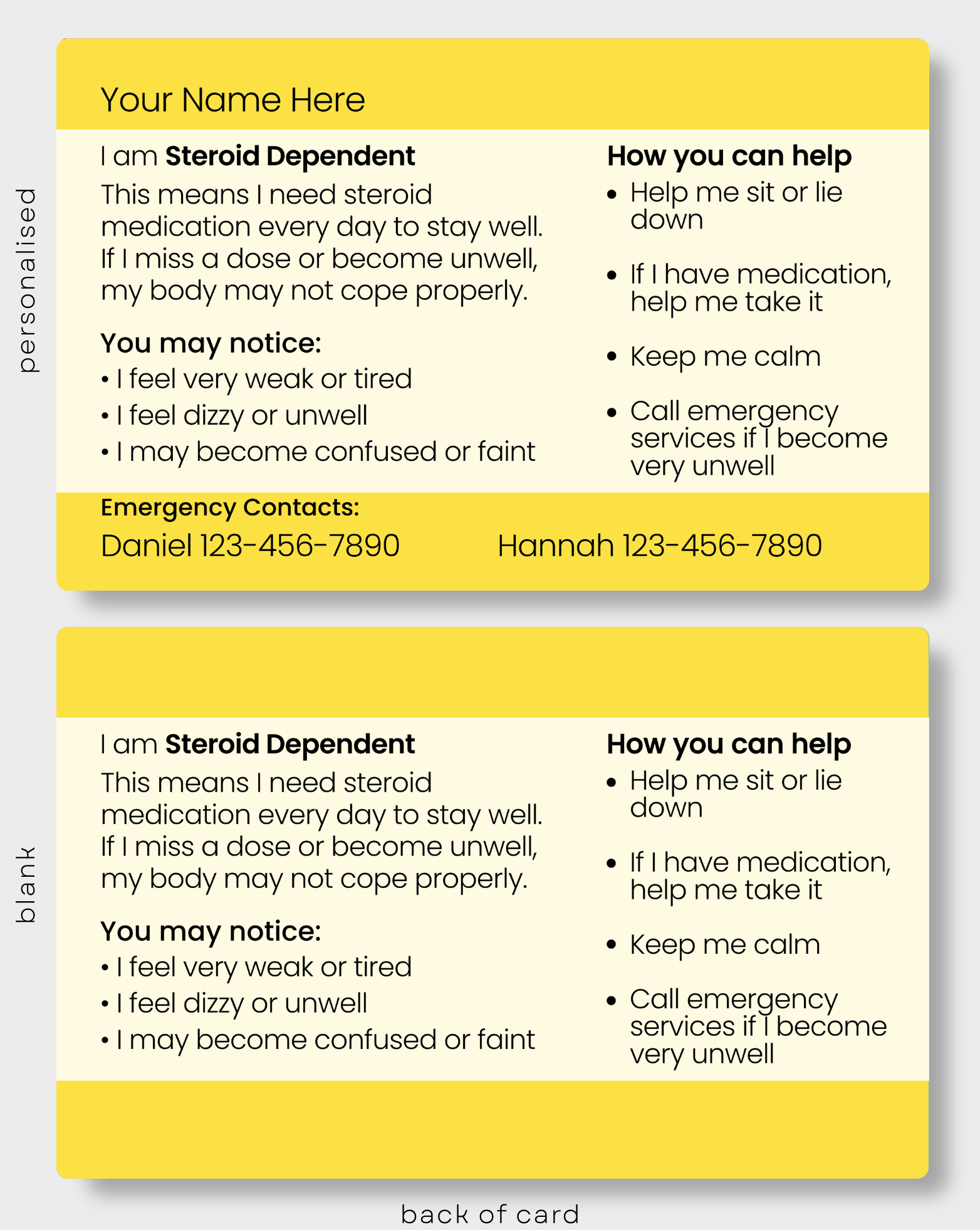 Steroid Dependent