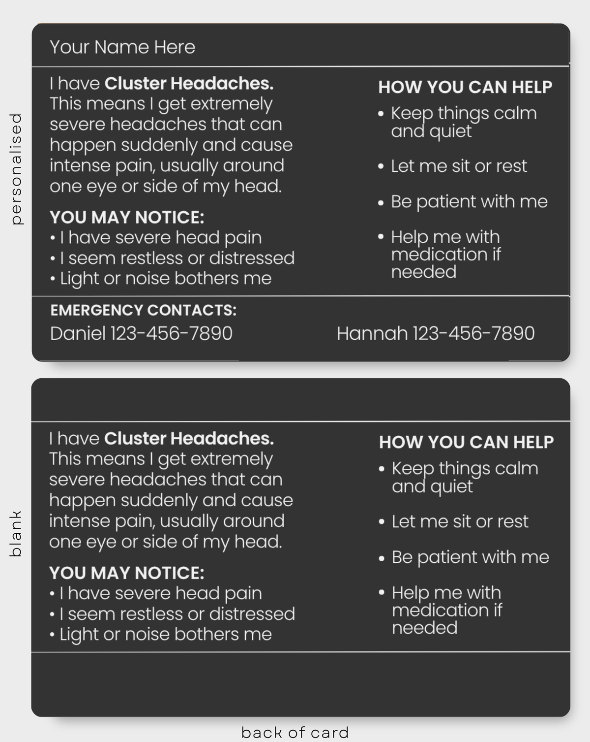 Cluster Headaches