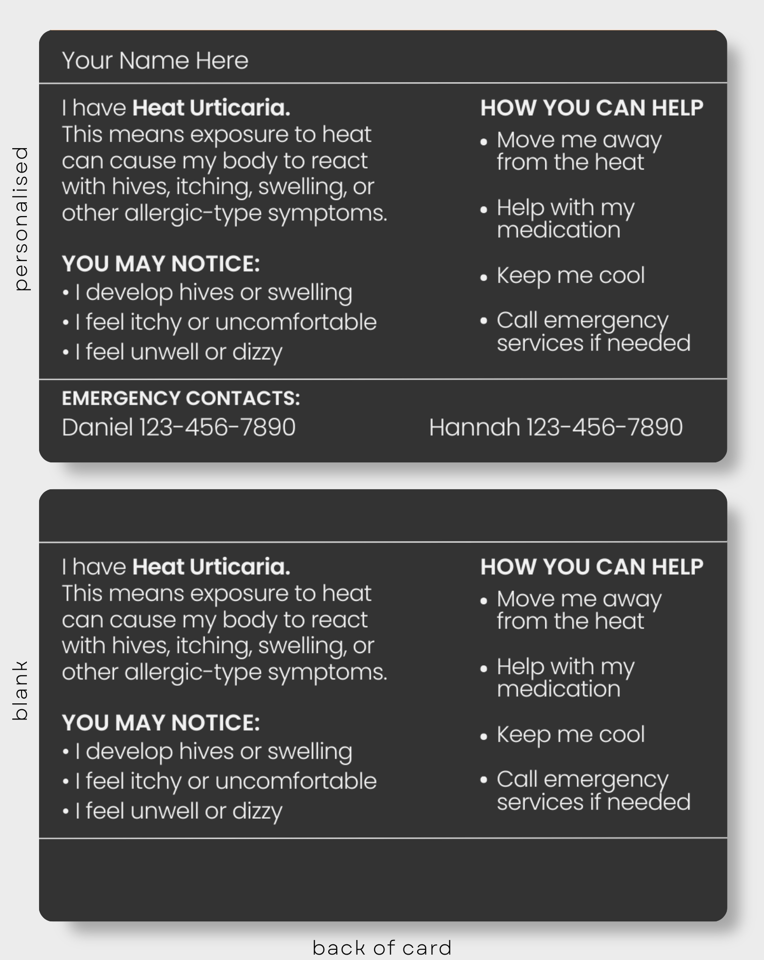 Heat Urticaria