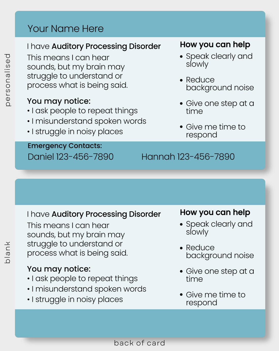 Auditory Processing Disorder