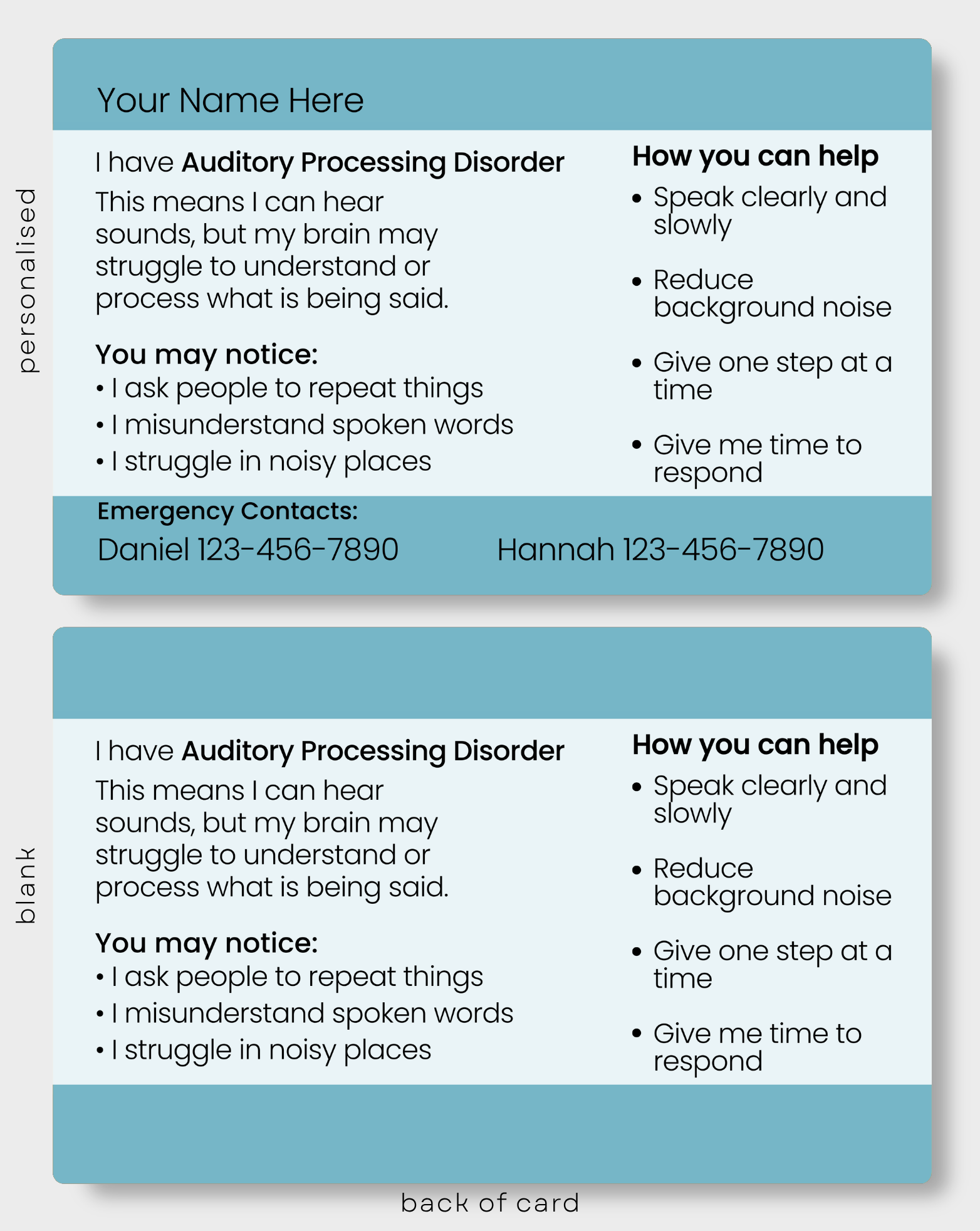 Auditory Processing Disorder