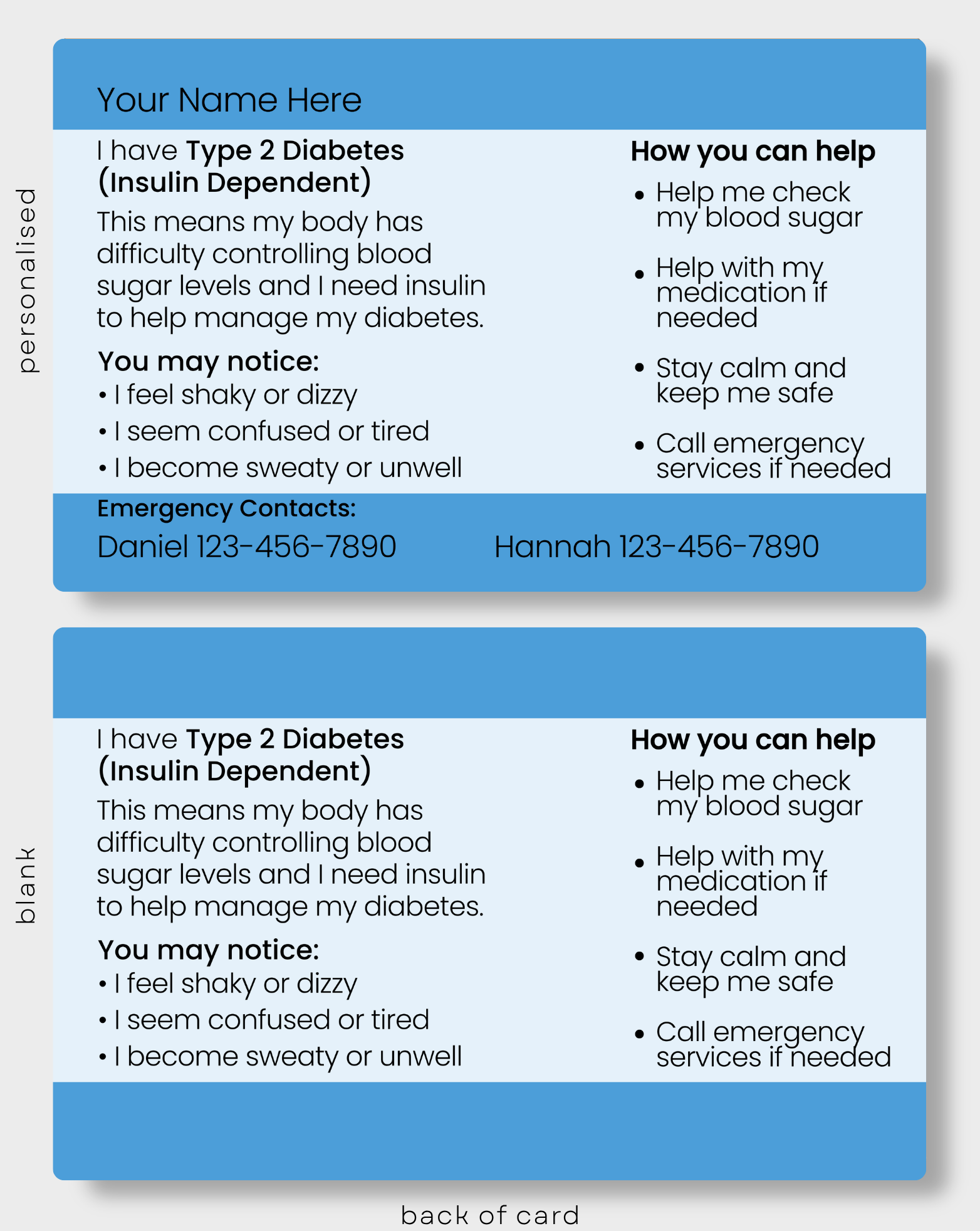 Diabetes Type 2 (Insulin Dependent)