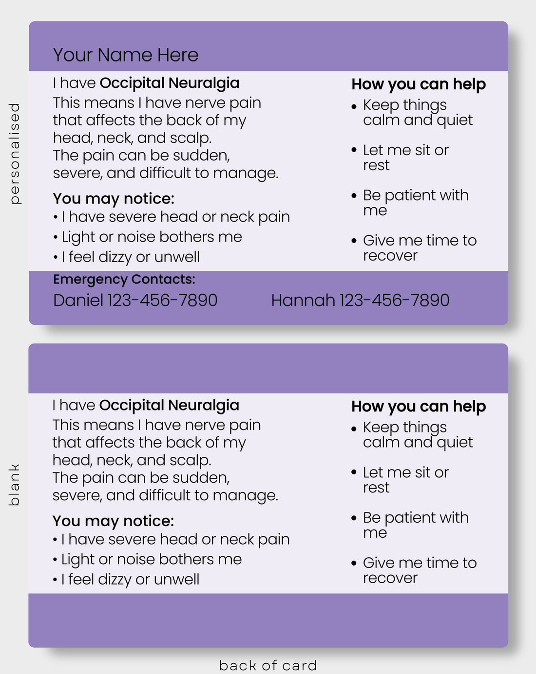 Occipital Neuralgia