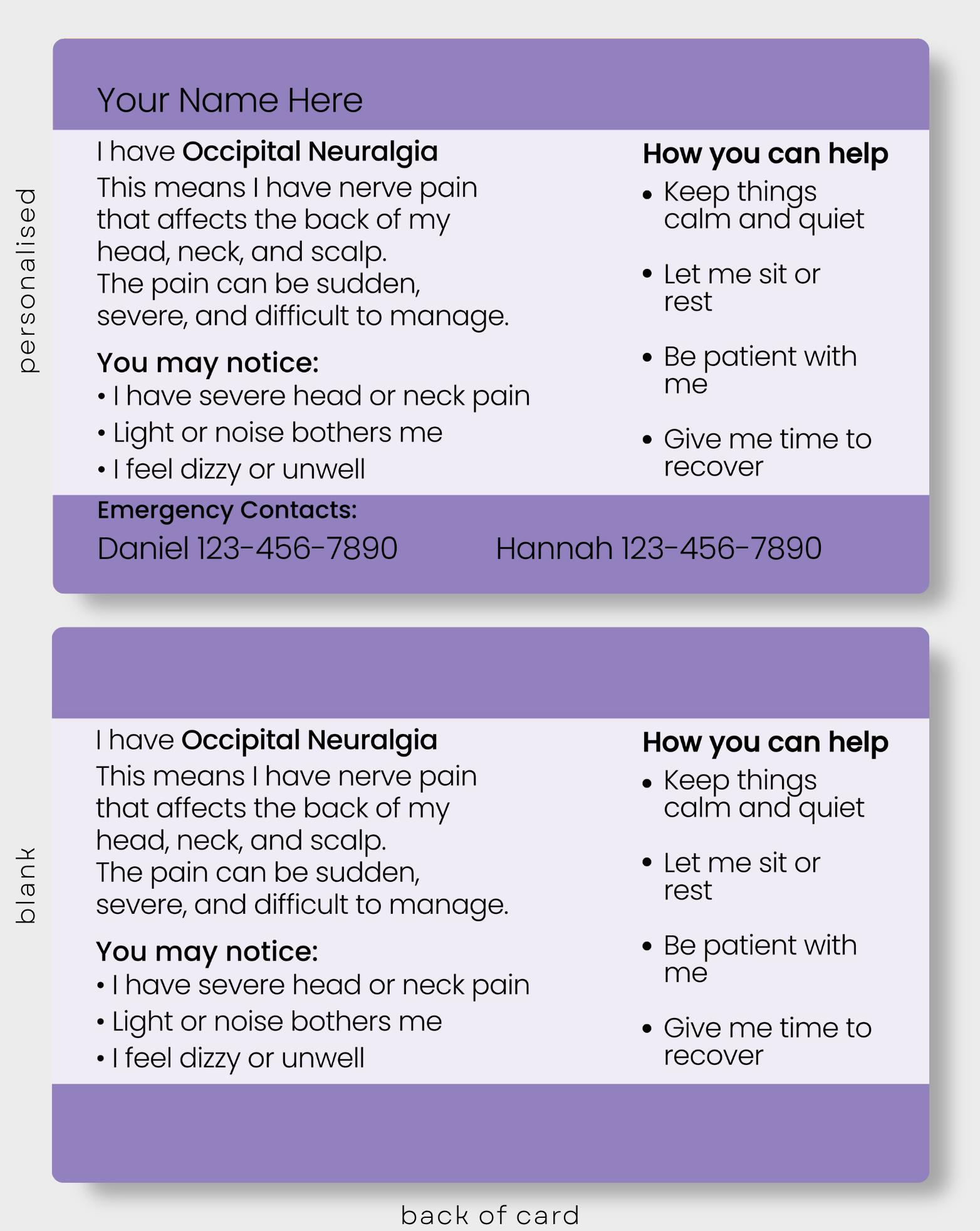Occipital Neuralgia
