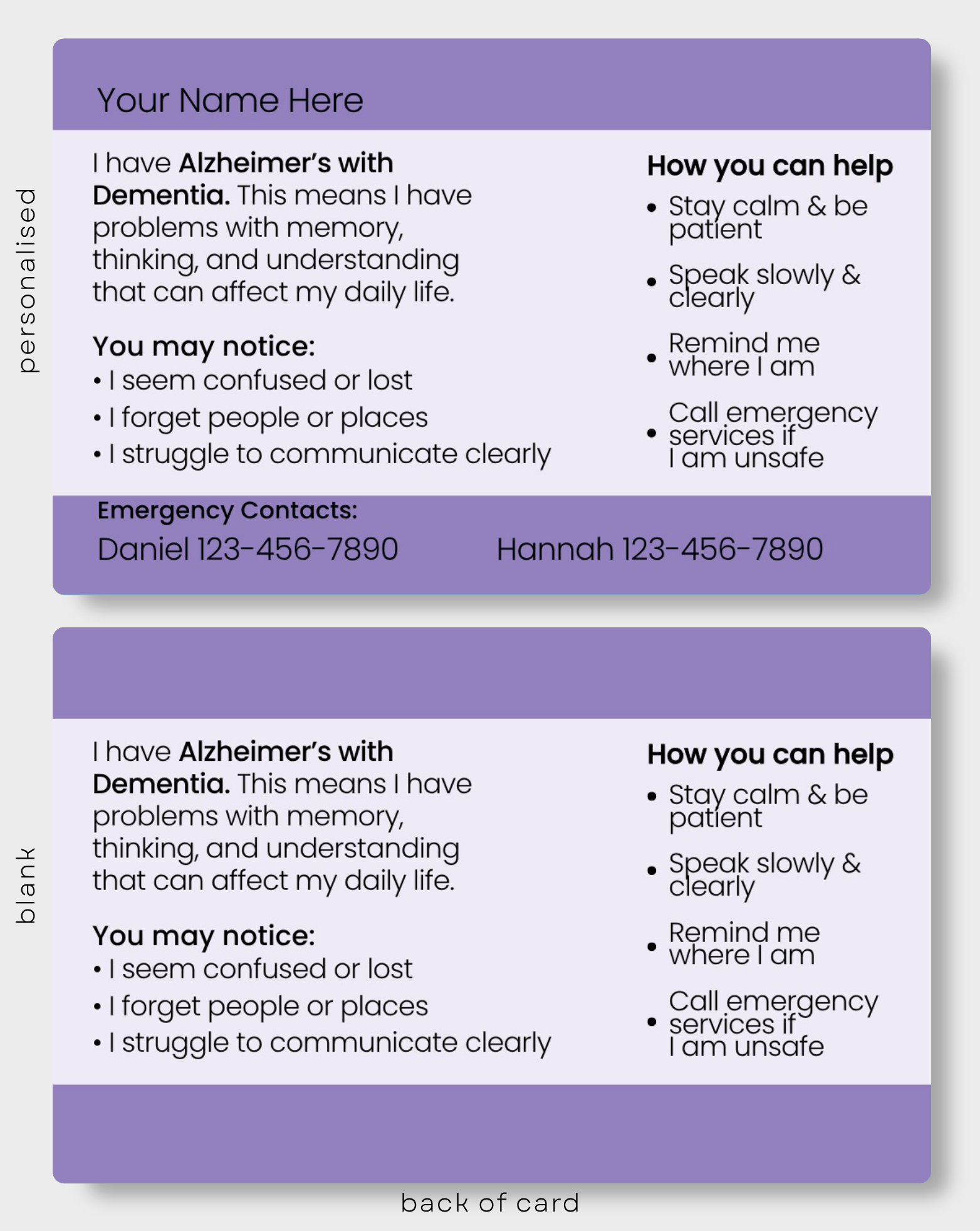 Alzheimer’s with Dementia