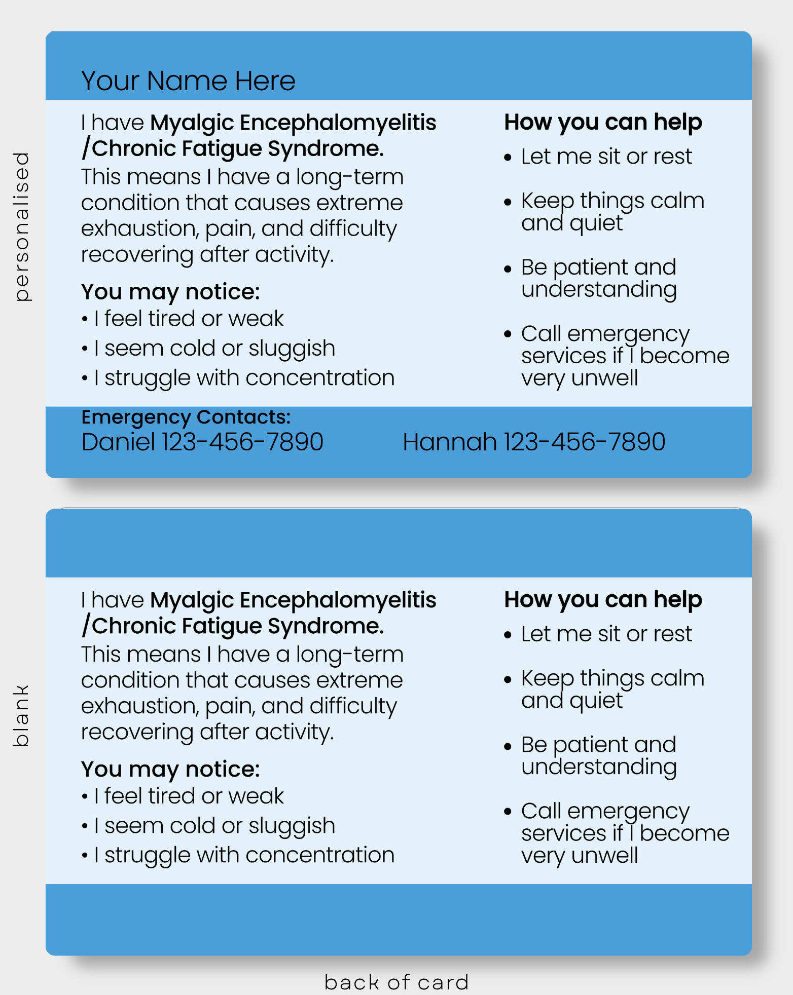 ME/CFS (Myalgic Encephalomyelitis/Chronic Fatigue Syndrome)