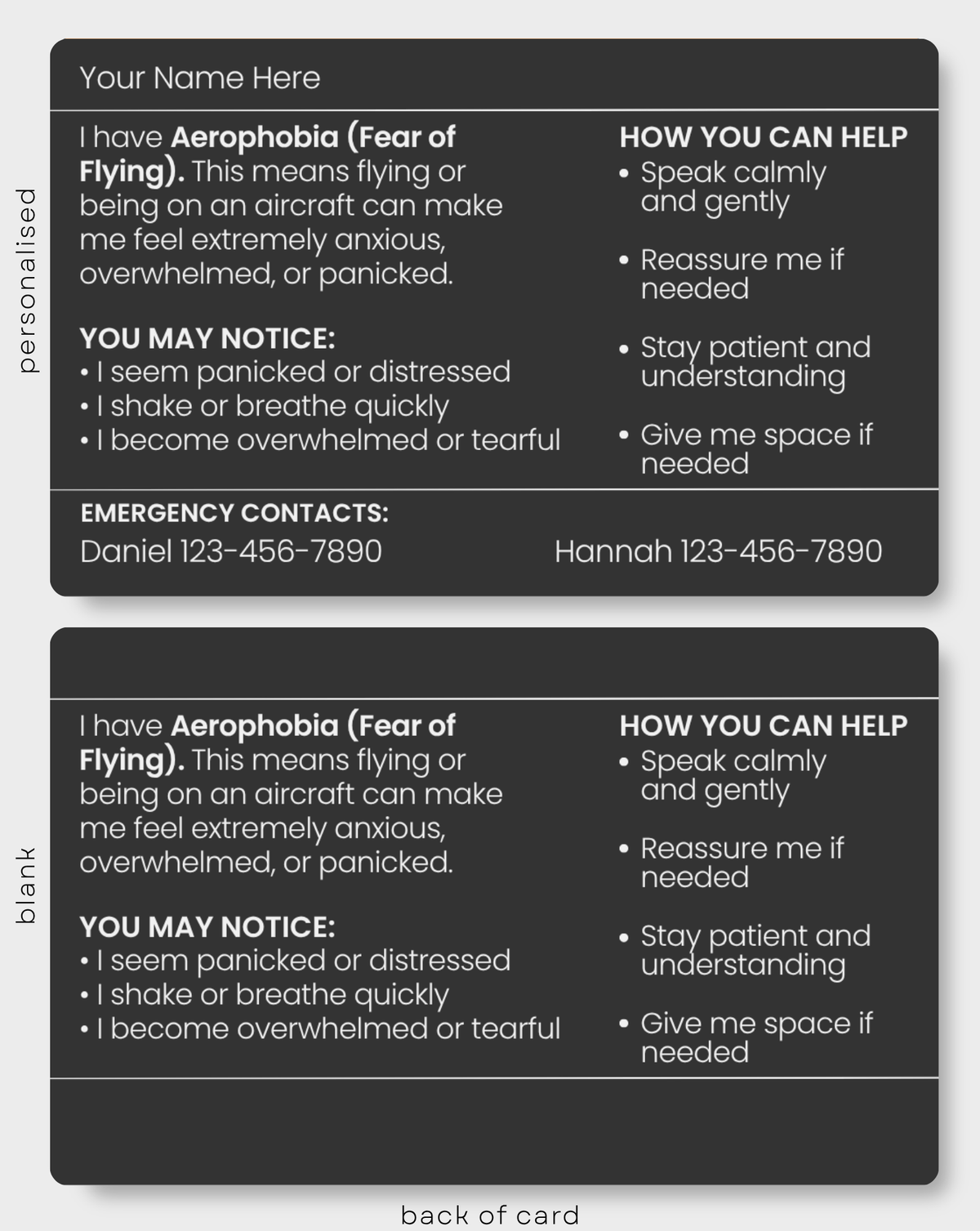 Aerophobia (Fear of Flying)