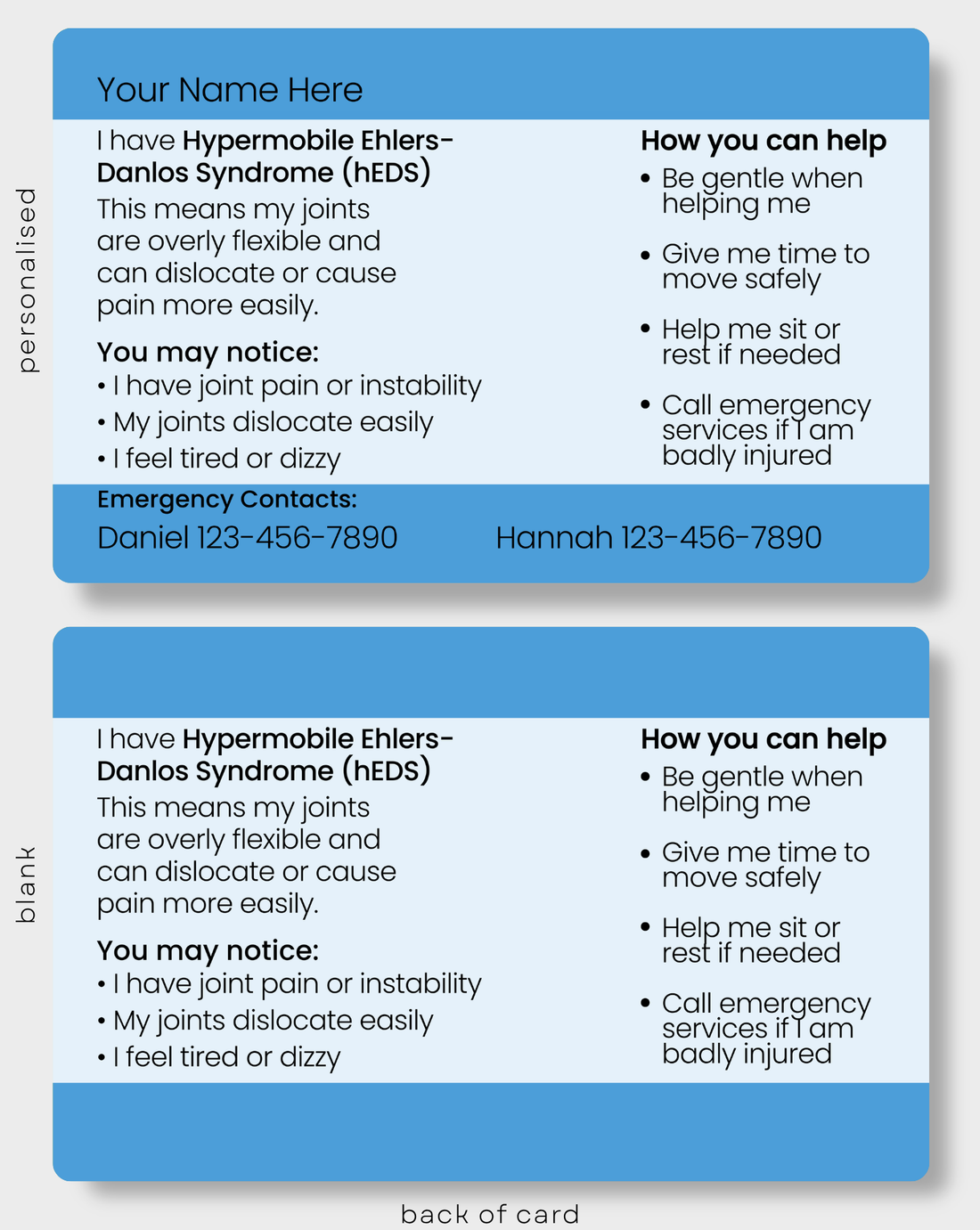 Hypermobile Ehlers-Danlos Syndrome (hEDS)