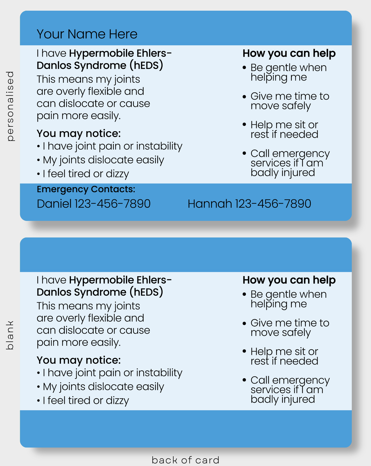 Hypermobile Ehlers-Danlos Syndrome (hEDS)