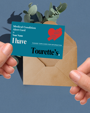 Tourette’s Medical Alert Card