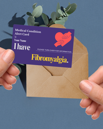 Fibromyalgia Medical Alert Card