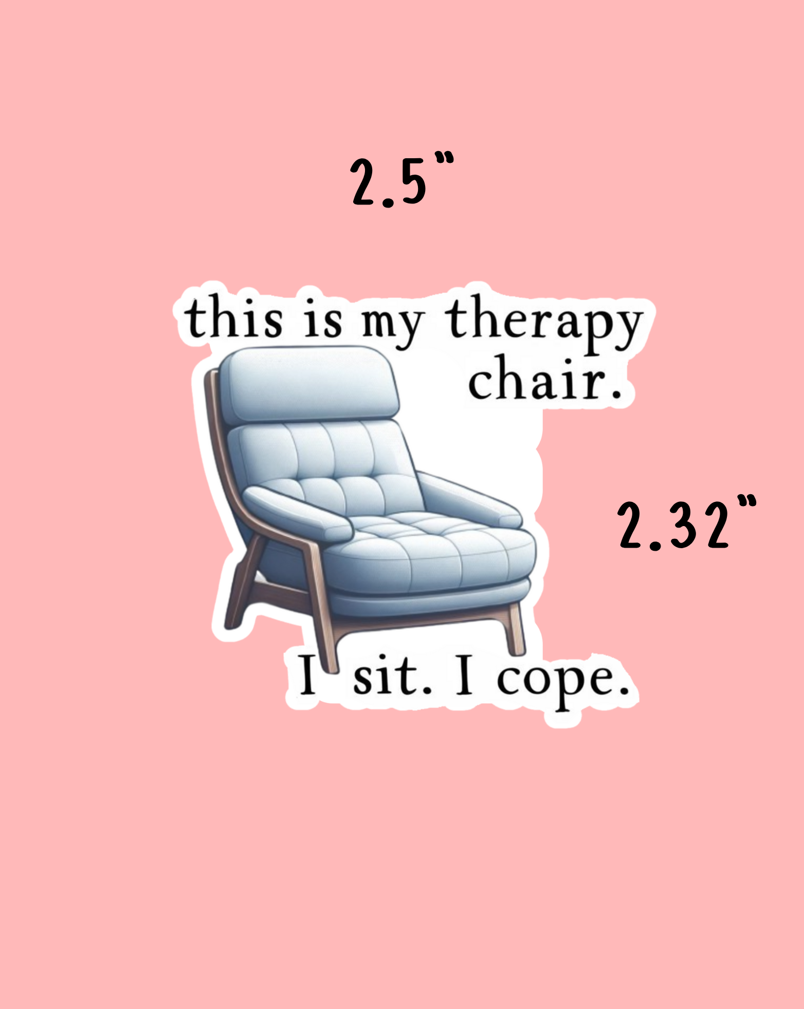 My Therapy Chair Sticker