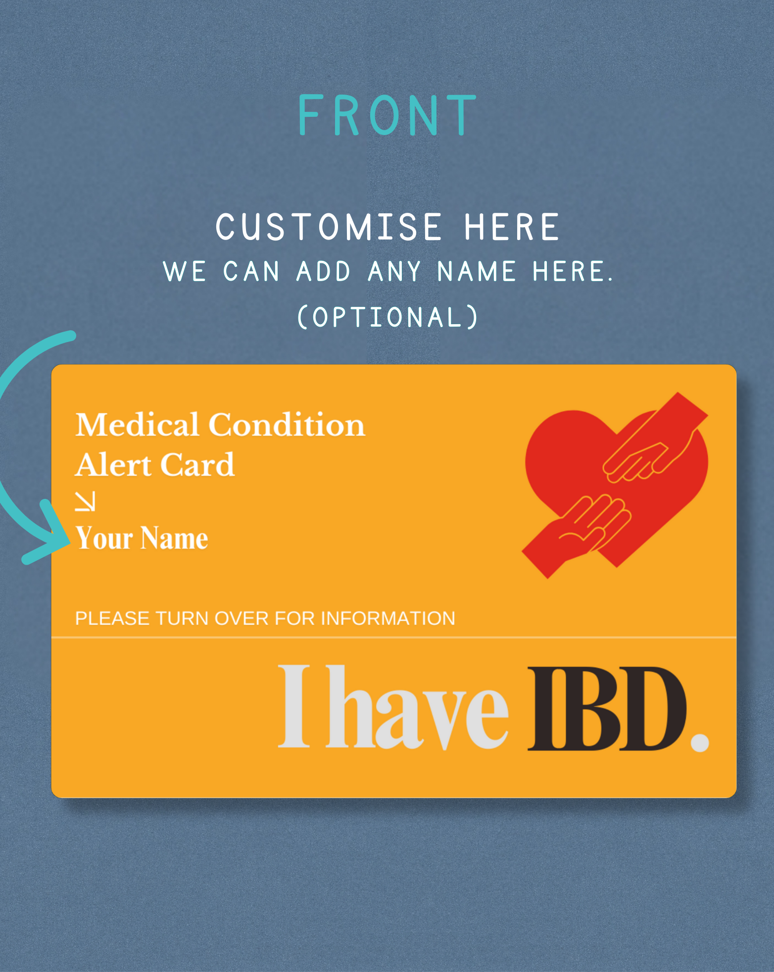IBD Medical Alert Card