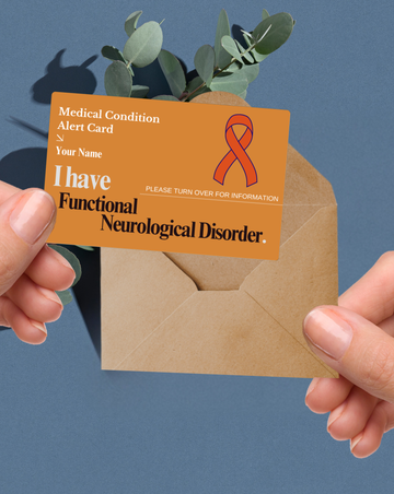 Functional Neurological Disorder Medical Alert Card