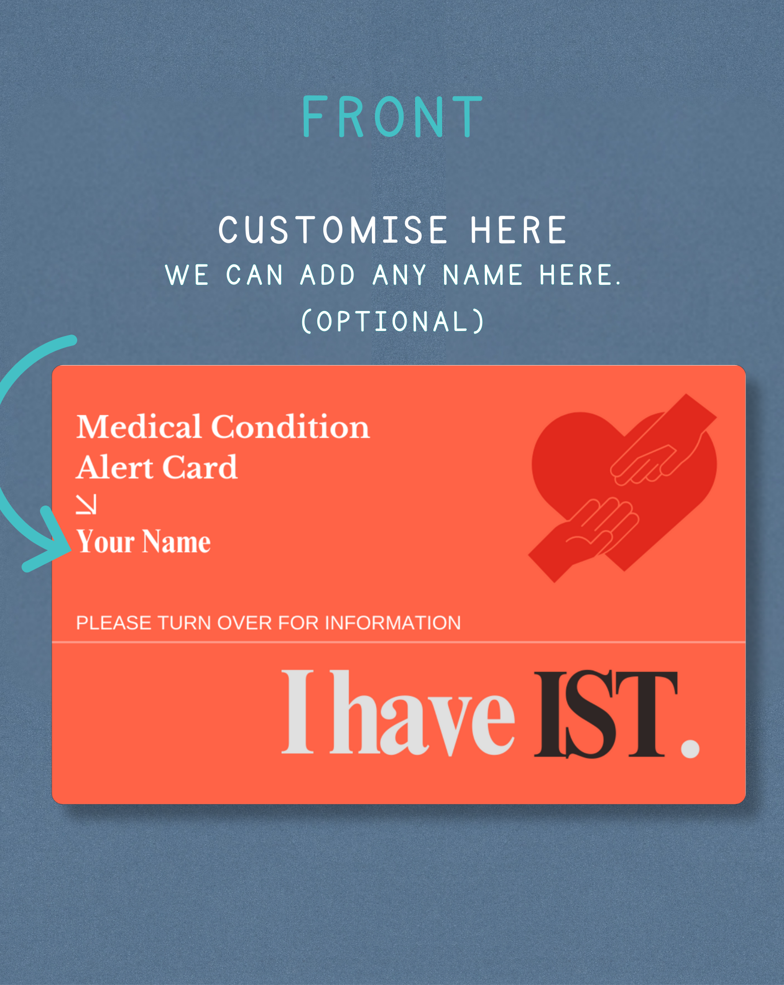 IST Medical Alert Card
