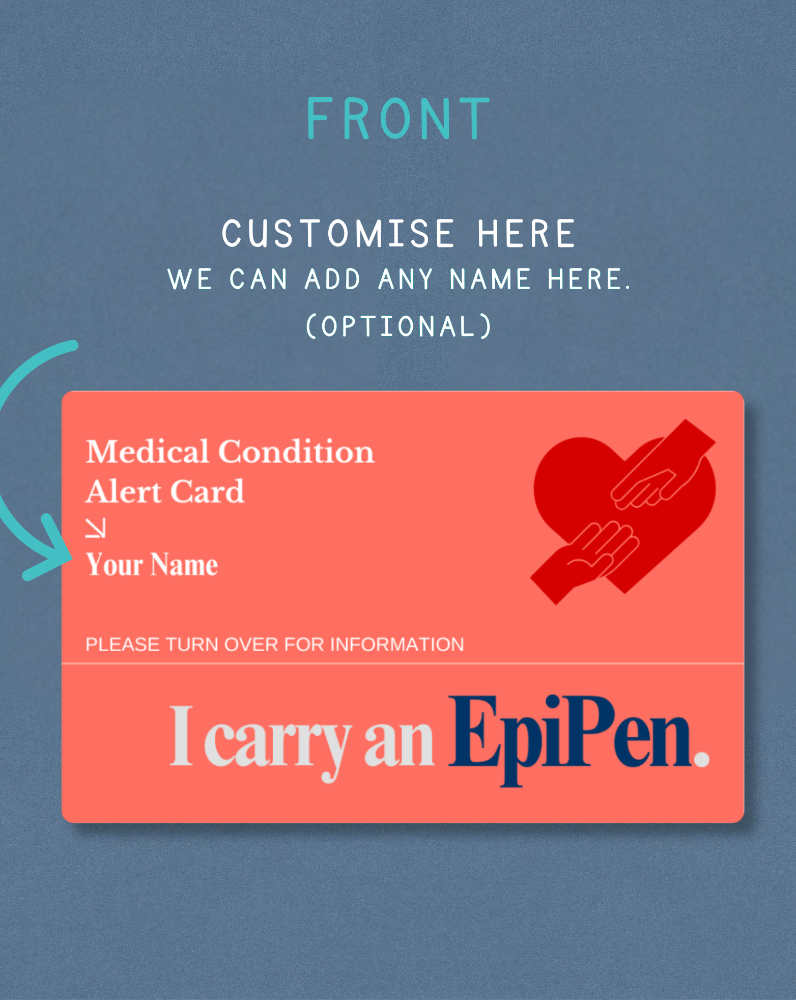 EpiPen Alert Card