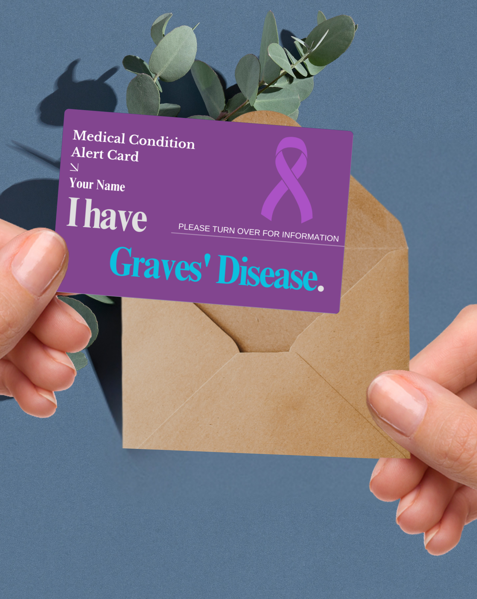 Graves Disease Medical Alert Card