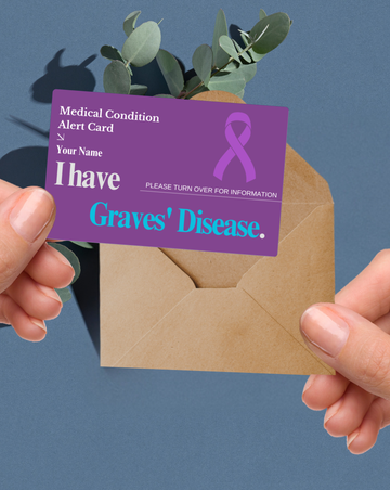 Graves Disease Medical Alert Card
