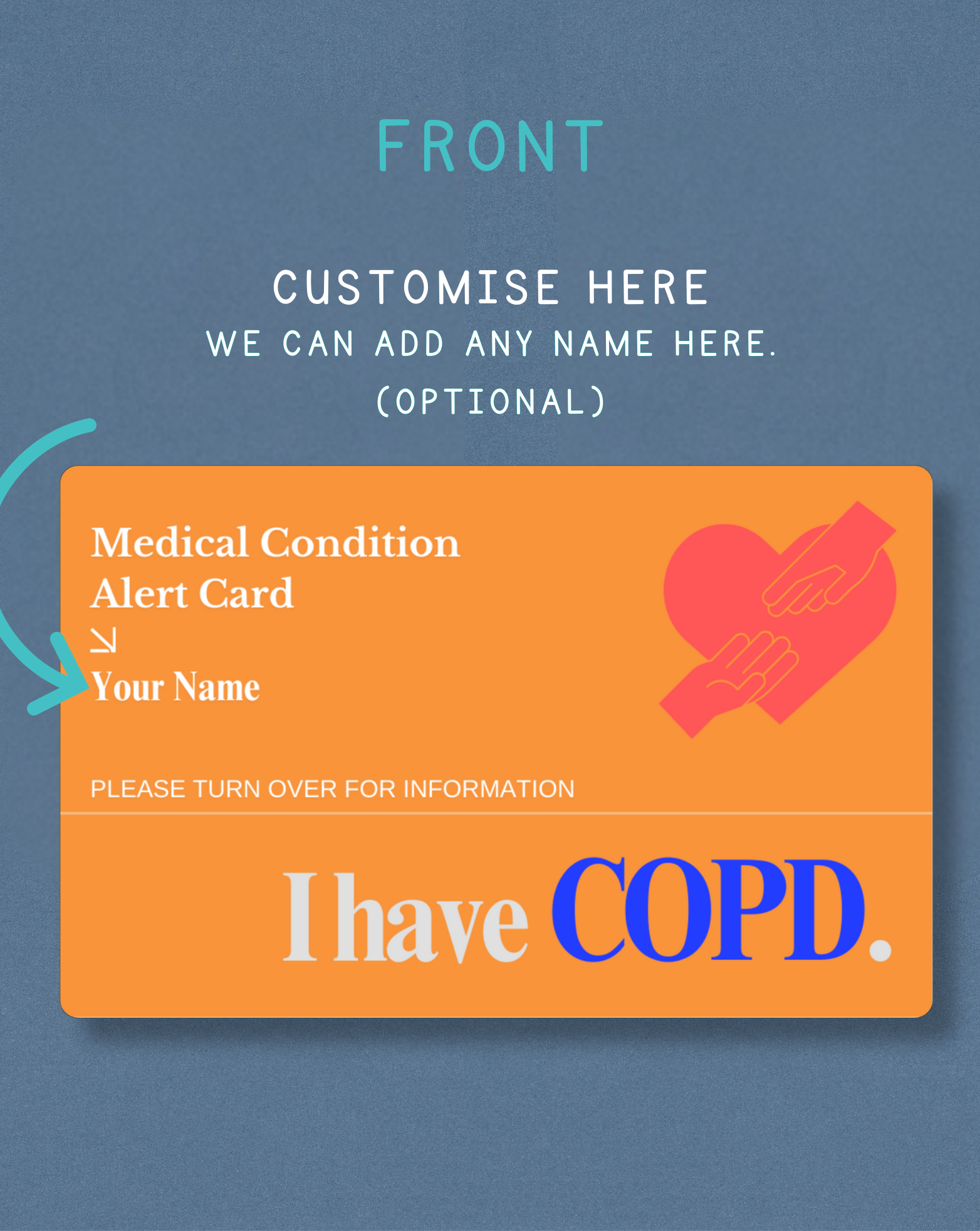 COPD Medical Alert Card
