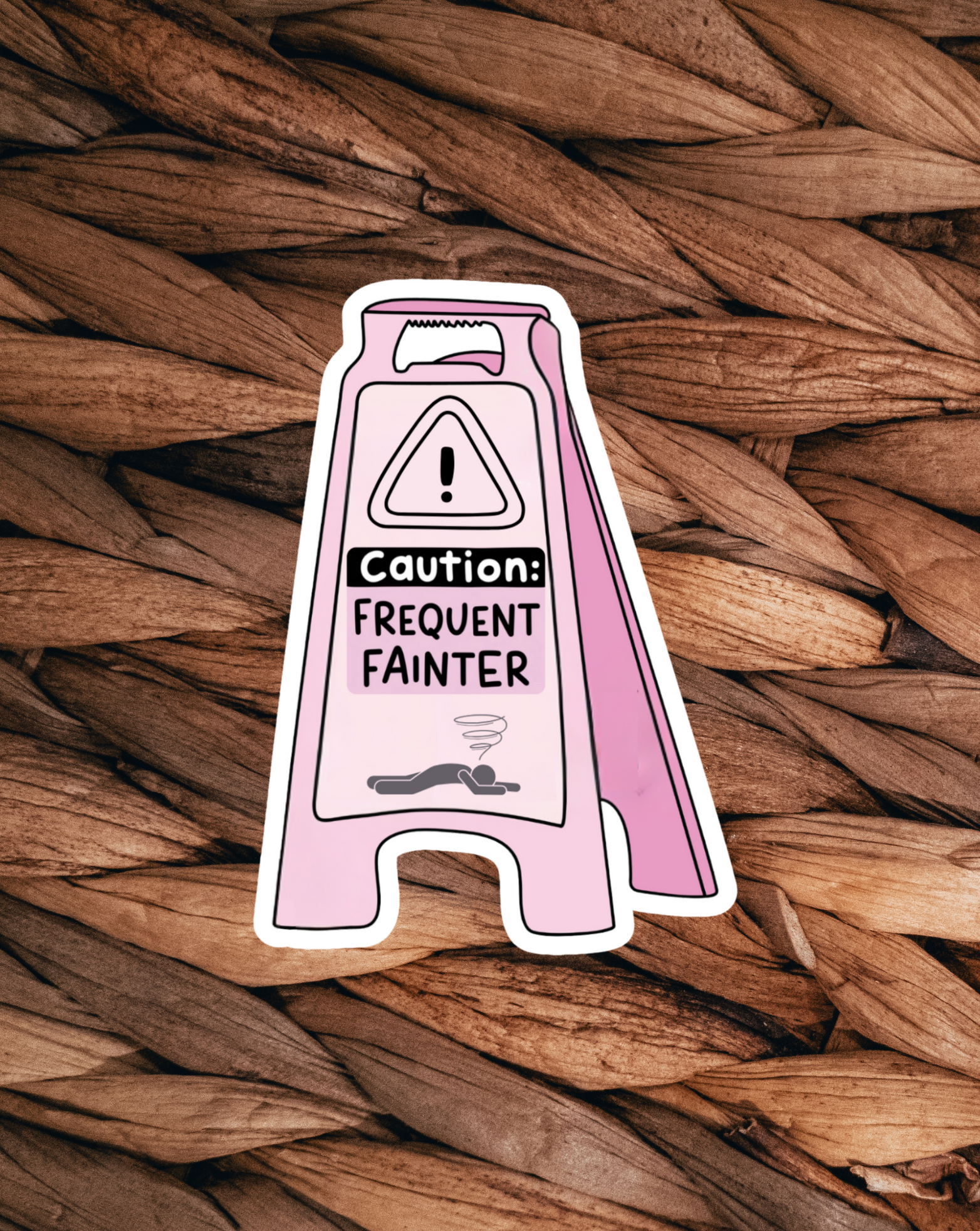 Frequent Fainter Sticker