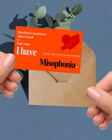 Misophonia Medical Alert Card
