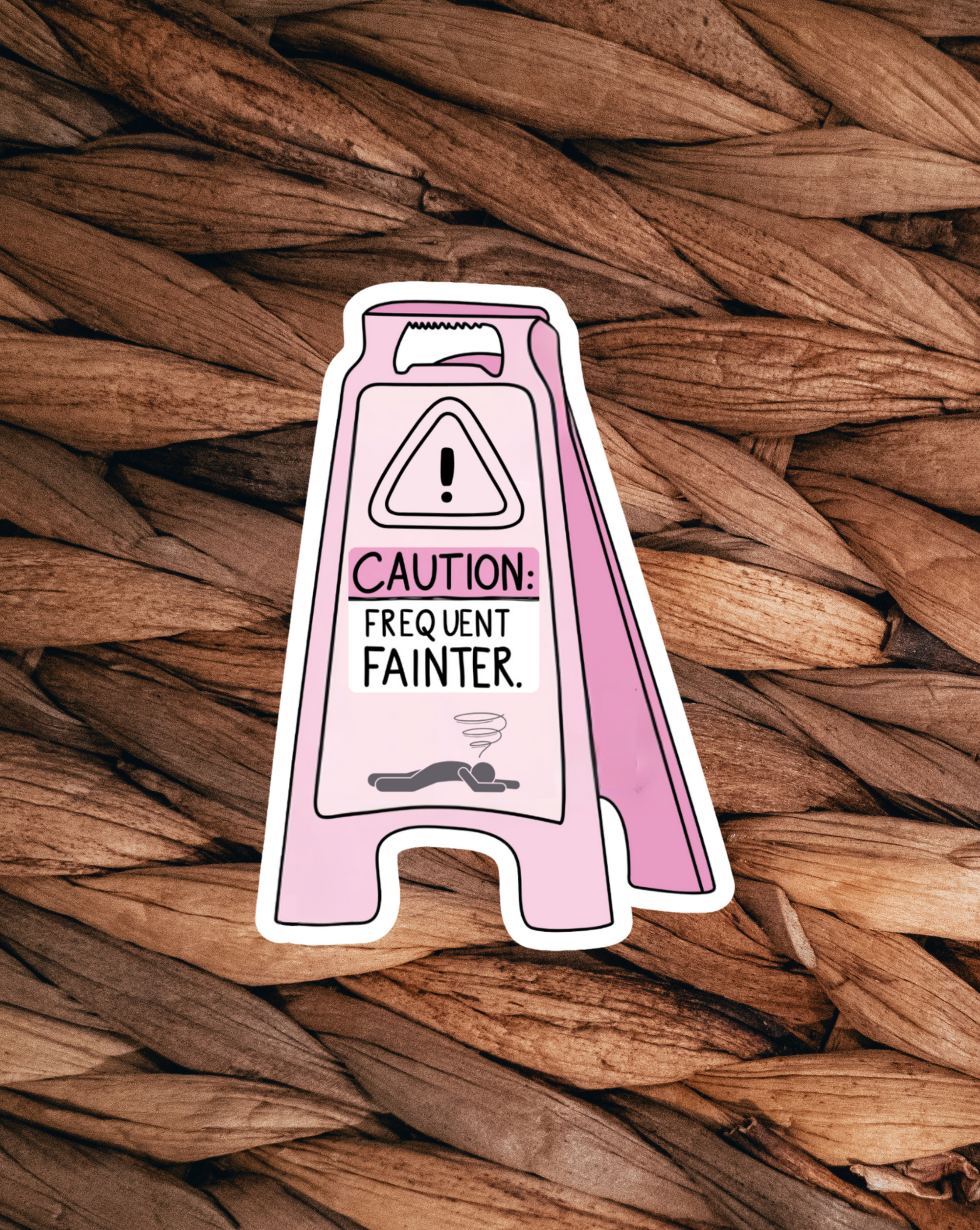 Frequent Fainter Sticker