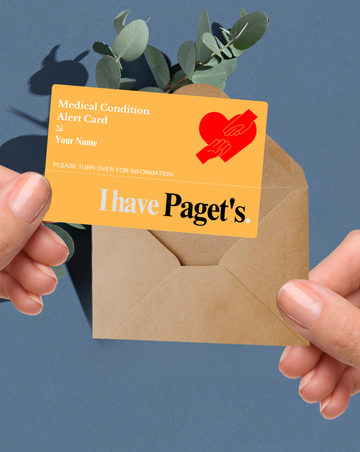Paget’s Medical Alert Card